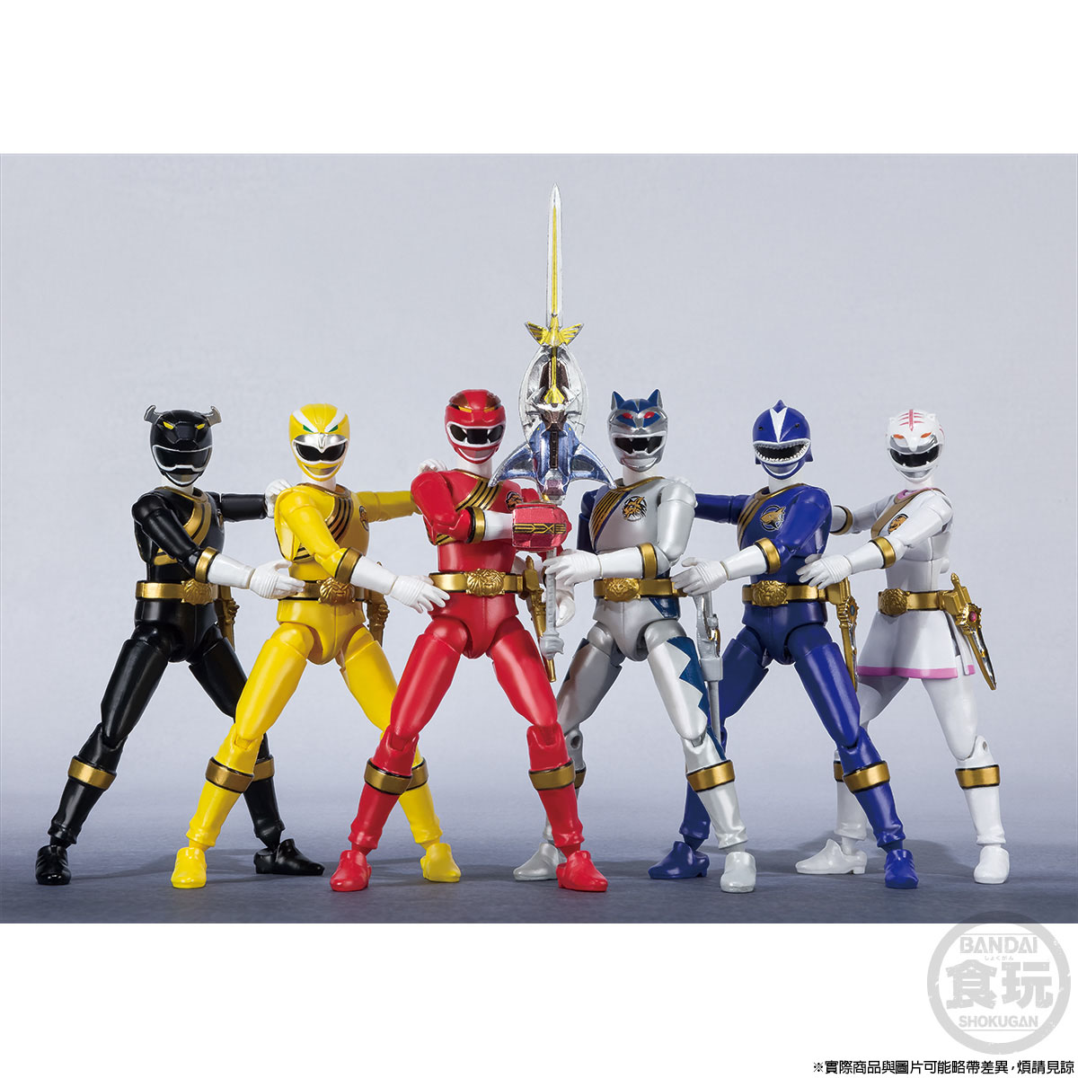 SHODO Super Hyakuju Sentai Gaoranger มือ1 กาโอเรนเจอร์ JP