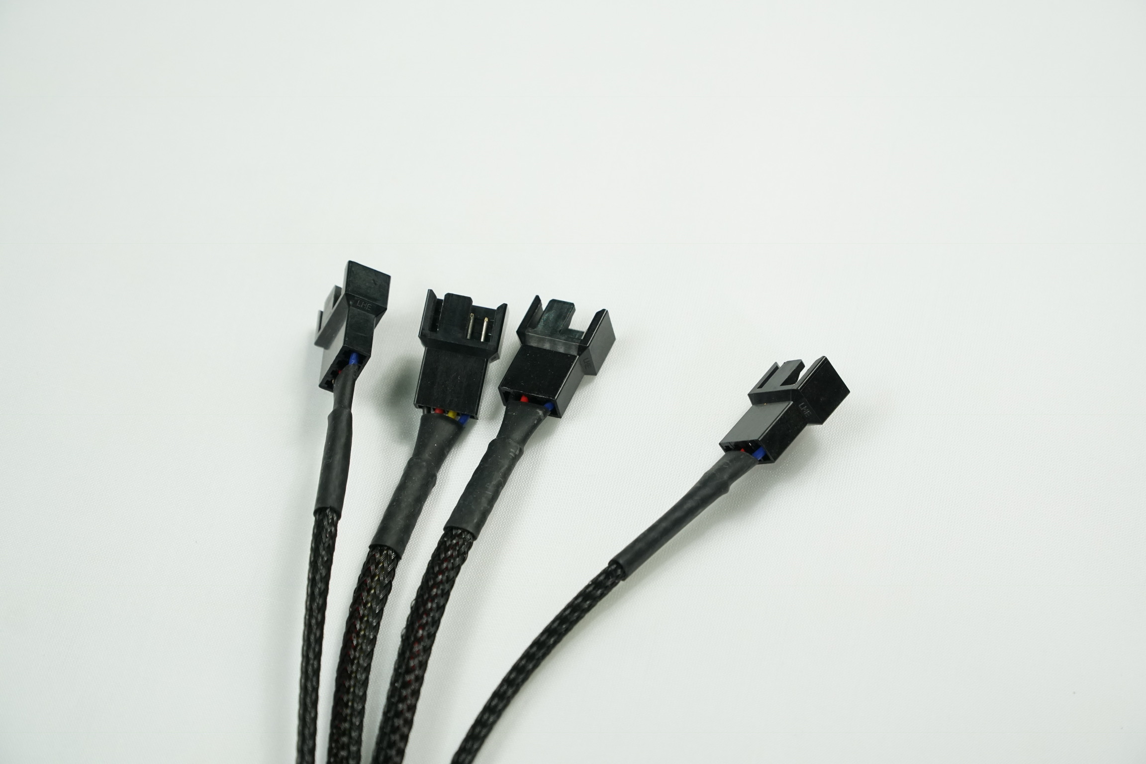 สาย Y พัดลม 4Pin สายถัก 4หัว