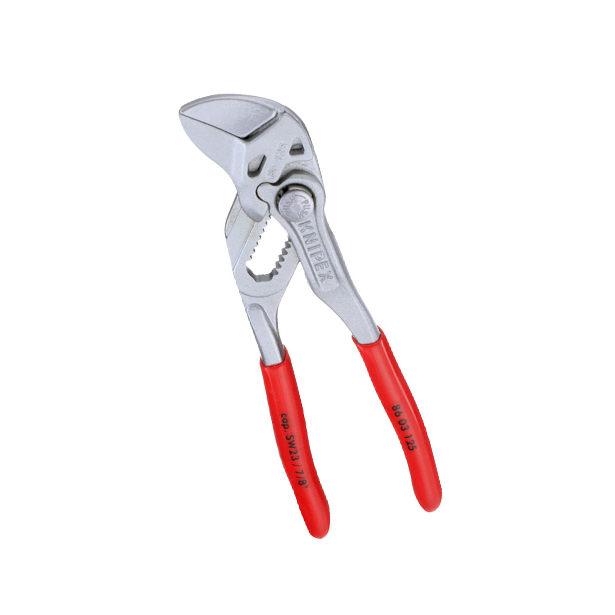 KNIPEX ประแจคีม คีมและประแจในเครื่องมือตัวเดียว (125mm.) NO.86 03 125