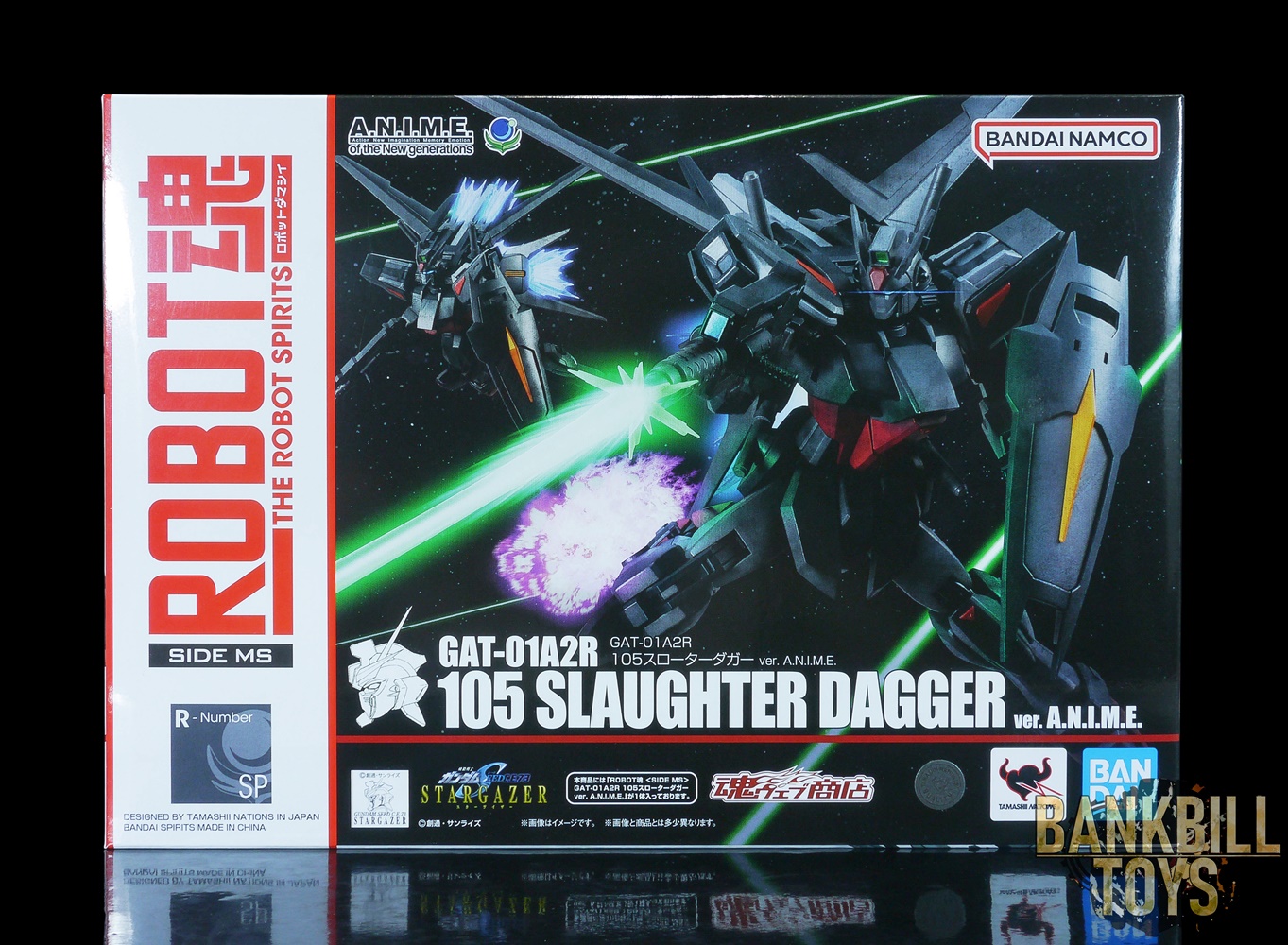 กันดั้ม Bandai Spirits Premium Bandai Tamashii Web Shop Limited The Robot Spirits <SIDE MS> R-SP GAT-01A2R 105 Slaughter Dagger Ver. A.N.I.M.E.
