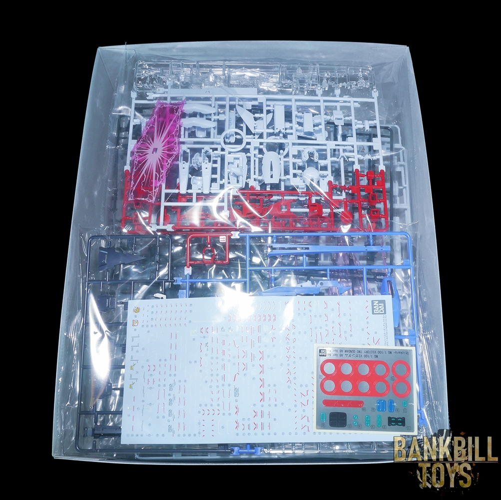 กันดั้ม Bandai Spirits Gunpla Premium Bandai Hobby Online Shop Limited MG 1/100 Expansion Effect Unit ”Wings Of Light” For Victory Two Gundam "Ver.Ka"