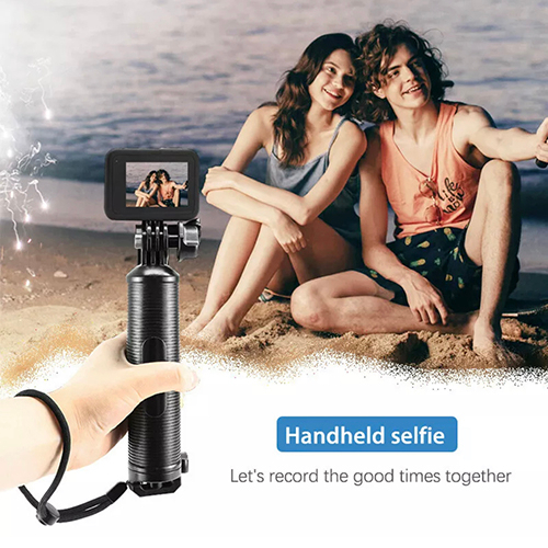 Telesin 3 Way Monopod Grip Selfie Stick for GoPro / Insta360 / DJI / SJCAM / Xiaomi / Action camera