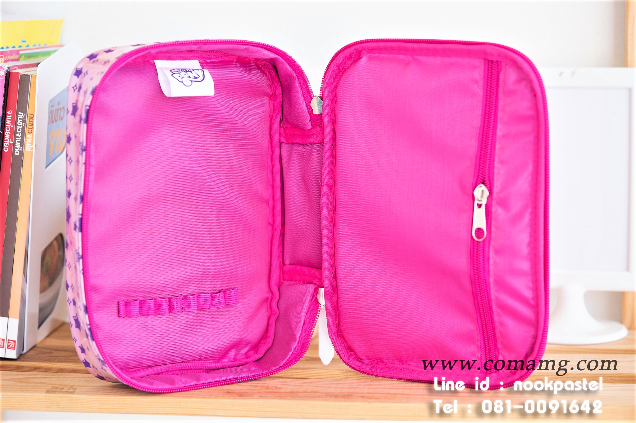 กระเป๋าใส่ดินสอลายโพนี่( My little pony) ลิขสิทธิ์แท้