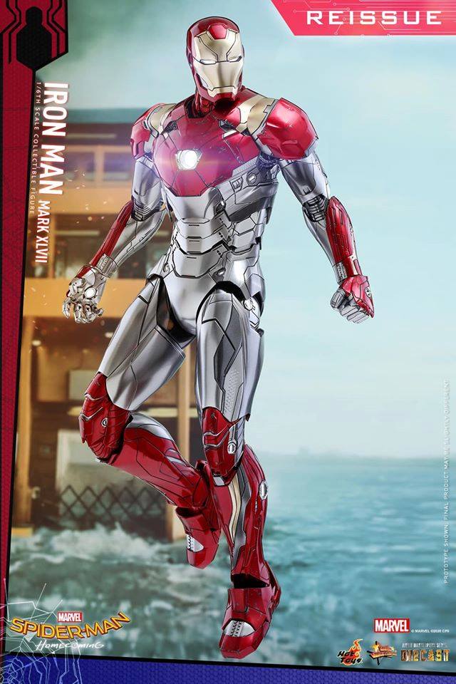 เปิดรับPreorder มัดจำ 5800 บาท Hot Toys : MMS427D19 - Iron Man Mark XLVII (MK47) 1/6th scale (Spider-Man: Homecoming)