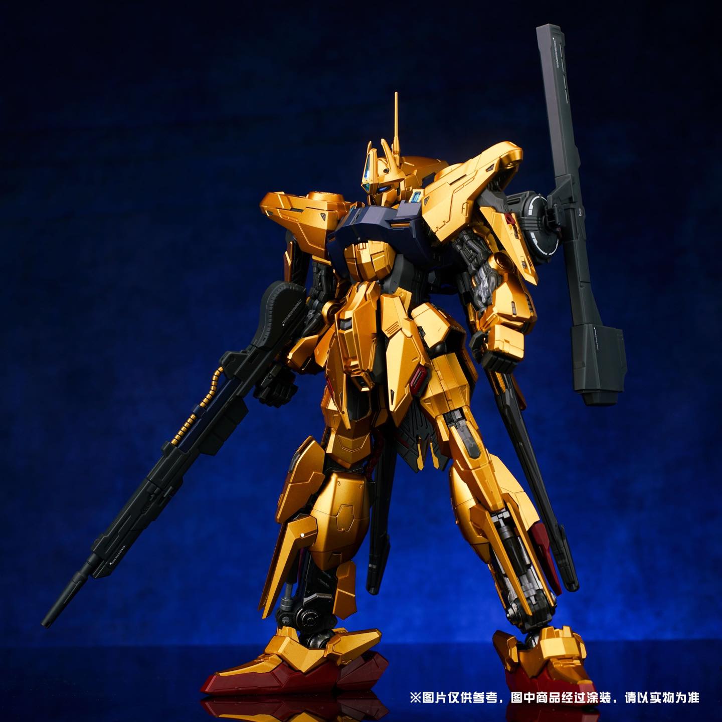 [GOD HORSE] MG 1/100 Golden Warrior + Armor