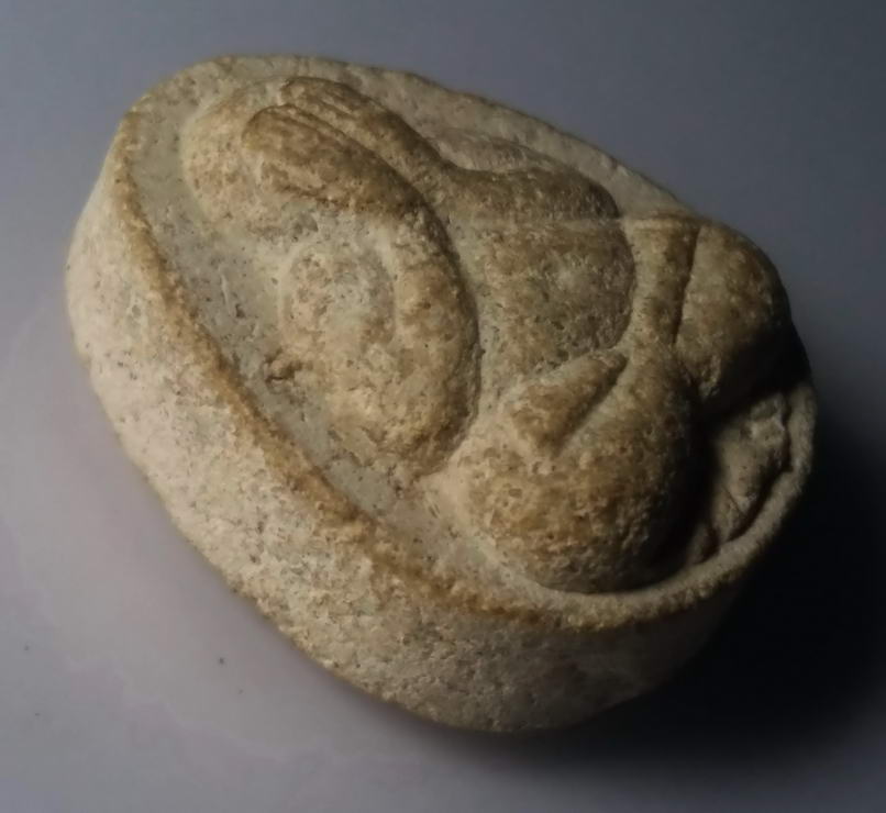 รหัสสินค้า พระปิดตา ทั่วไป 095 พระปิดตาเนื้อผง หลวงพ่อแดง วัดอินทาราม จ.สมุทรสงคราม รุ่นรวยล้นเหลือ พิมพ์เล็ก