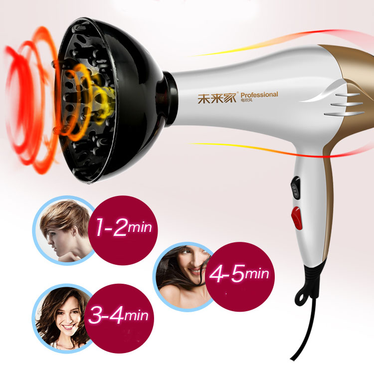 ไดร์เป่าผม 3in1 Hair Dryer 2000W วัตต์