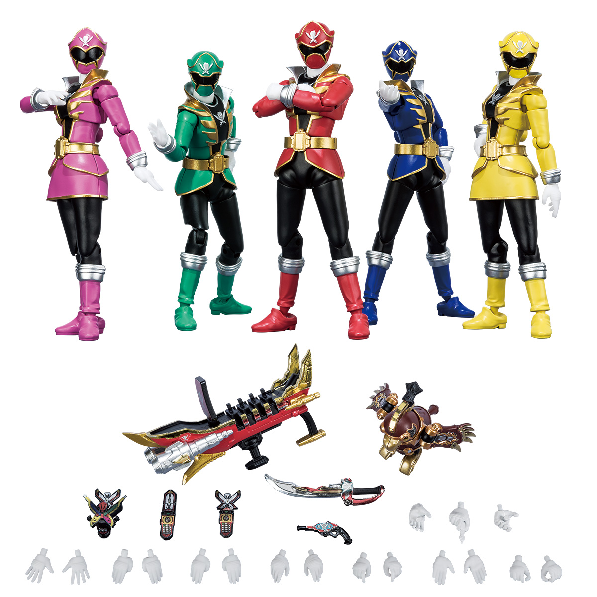 <Preorderภึง 9/1/2022>เปิดรับPreorder มัดจำ 500 บาท 4549660737049 SHODO SUPER KAIZOKU SENTAI GOKAIGER 1 W/O RAMUNE