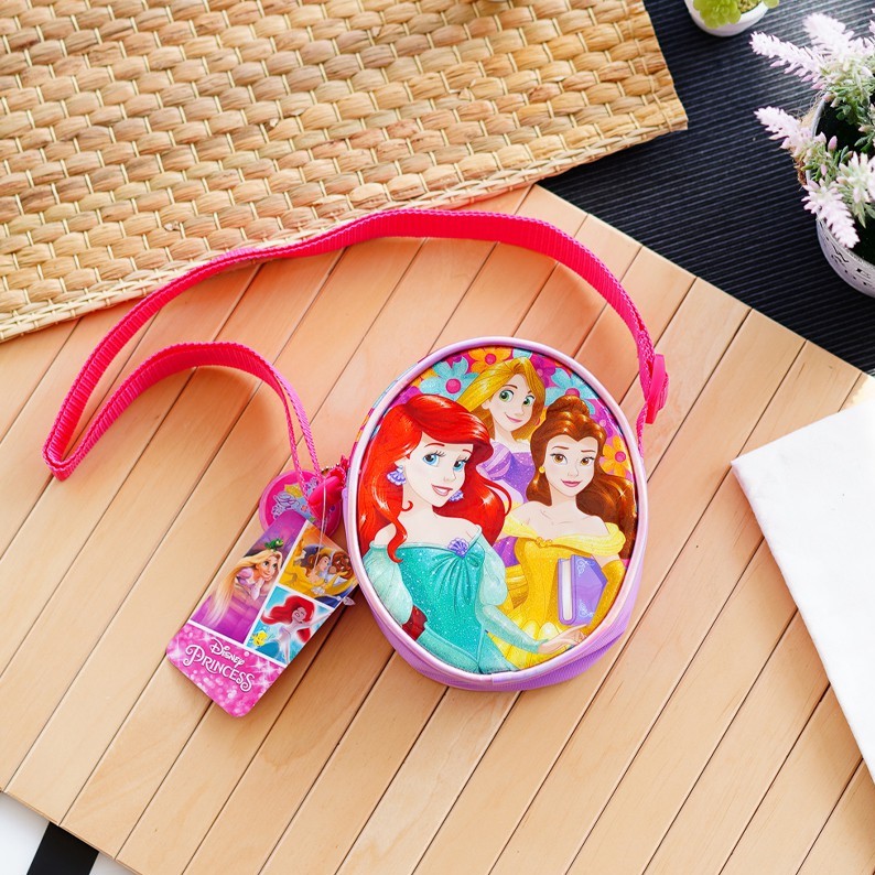 กระเป๋าสะพายข้างเจ้าหญิง กระเป๋าเด็กผู้หญิง ลายลิขสิทธิ์แท้