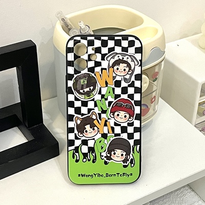 เคสโทรศัพท์ลายการ์ตูนหวังอี้ป๋อ