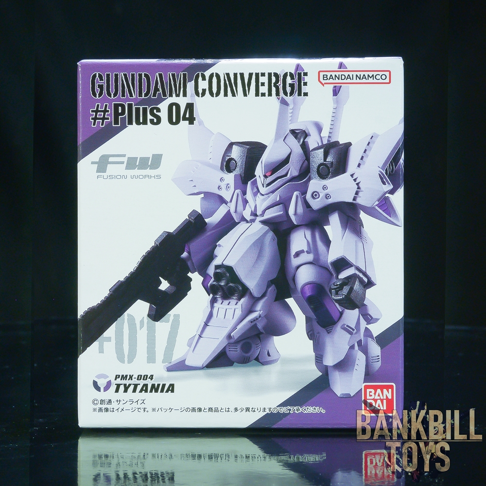 กันดั้ม Bandai Candy Toy FW Gundam Converge #Plus 04 No.+017 PMX-004 Titania
