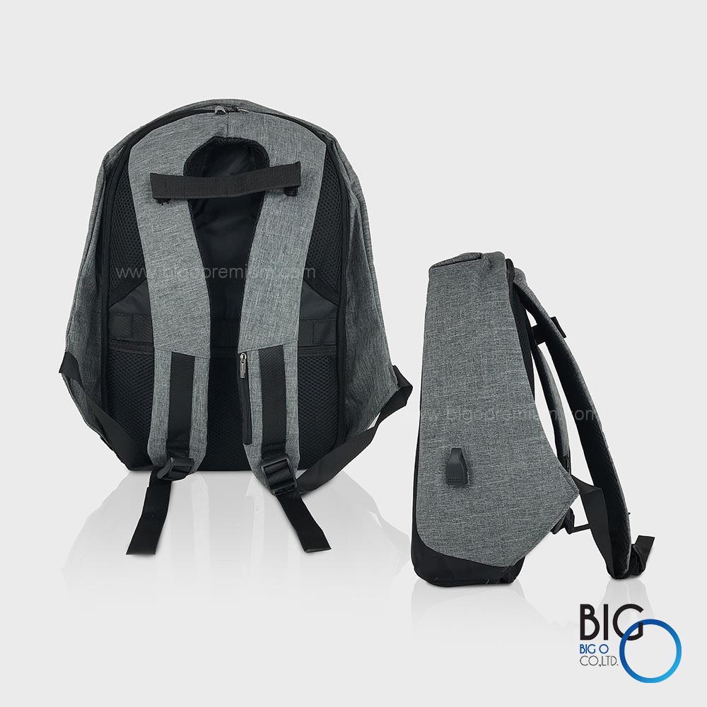 กระเป๋าเป้สะพายหลังนิรภัยพร้อมสาย USB (Backpack + USB Cable)