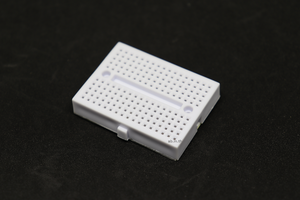 Breadboard 170 holes สีขาว บอร์ดทดลอง เบรดบอร์ด โพโต้บอร์ด (SYB-170)