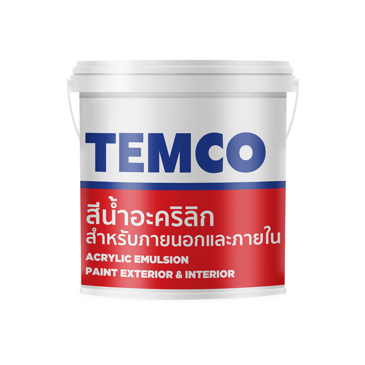TEMCO สีน้ำภายนอก ขนาดถัง 5กล. T999