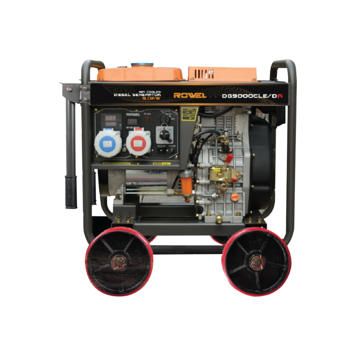 Rowel เครื่องปั่นไฟดีเซล แบบเปิด 9.0KW 3PH 380V [RW-DE-DG9000CLE/DR]