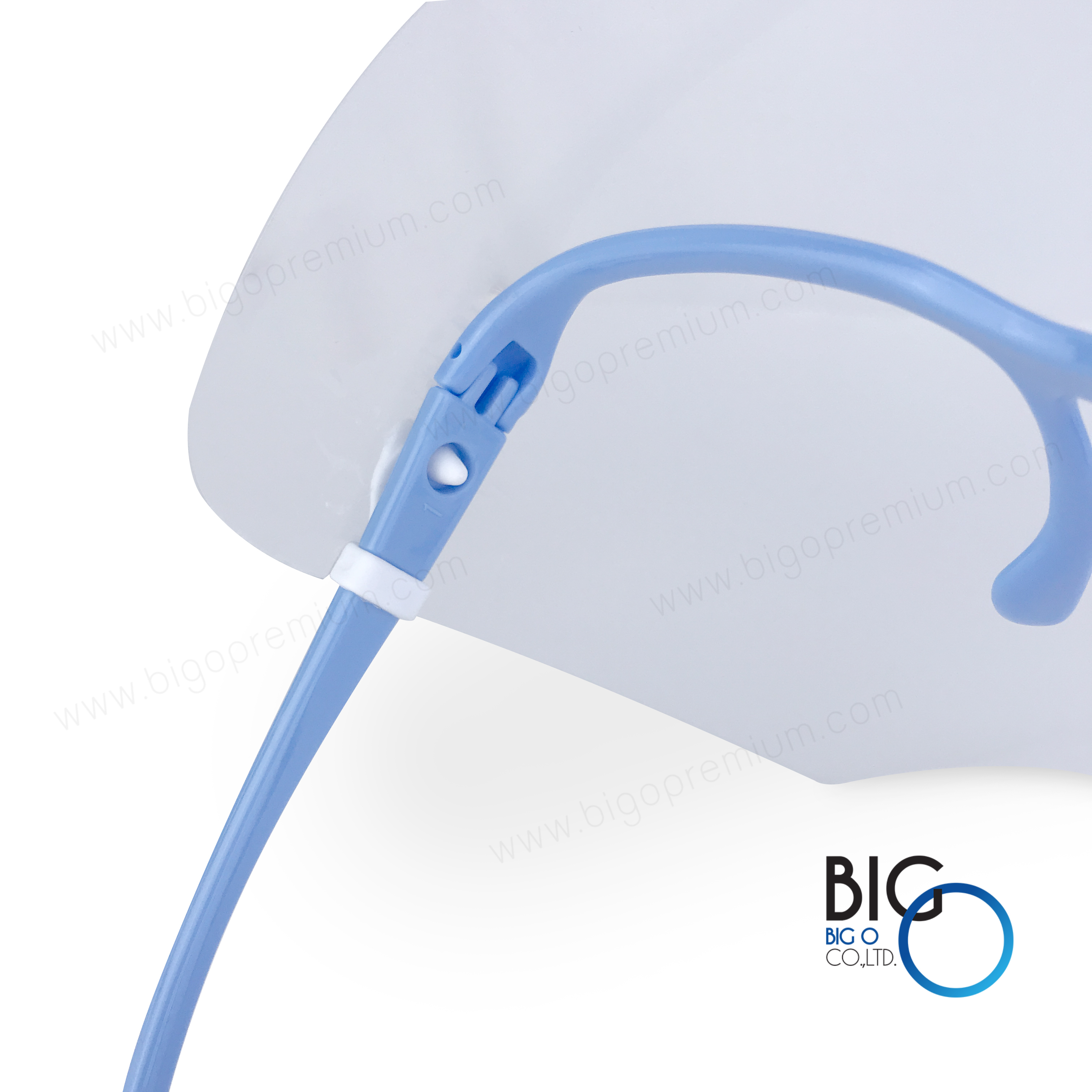 Safety Face Shield หน้ากากป้องกันใบหน้าแบบแว่นสี