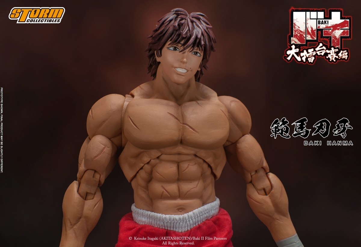<Preorderถึง 8/6/2022 >เปิดรับPreorder มัดจำ400บาท BAKI HANMA - BAKI #KIBK01