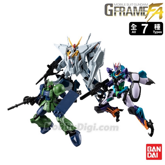 <Preorderภึง 4/11/2025>เปิดรับPreorder มัดจำ 100บาท MOBILE SUIT GUNDAM G-FRAME FA 09 (box of 12) ได้ครบ 7แบบ+5ตัวสุ่มซ้ำ