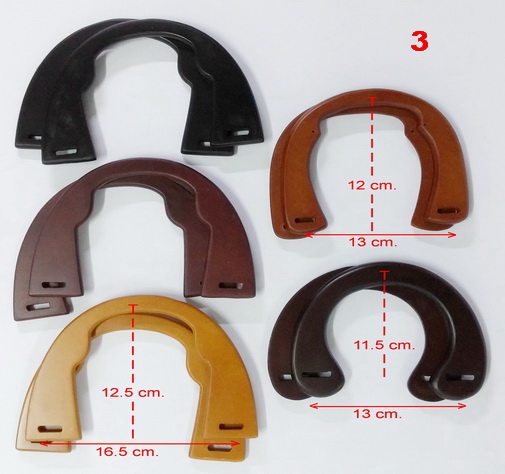 "หมด" หูกระเป๋าไม้ หลากสไตล์ Wooden Bag Handle