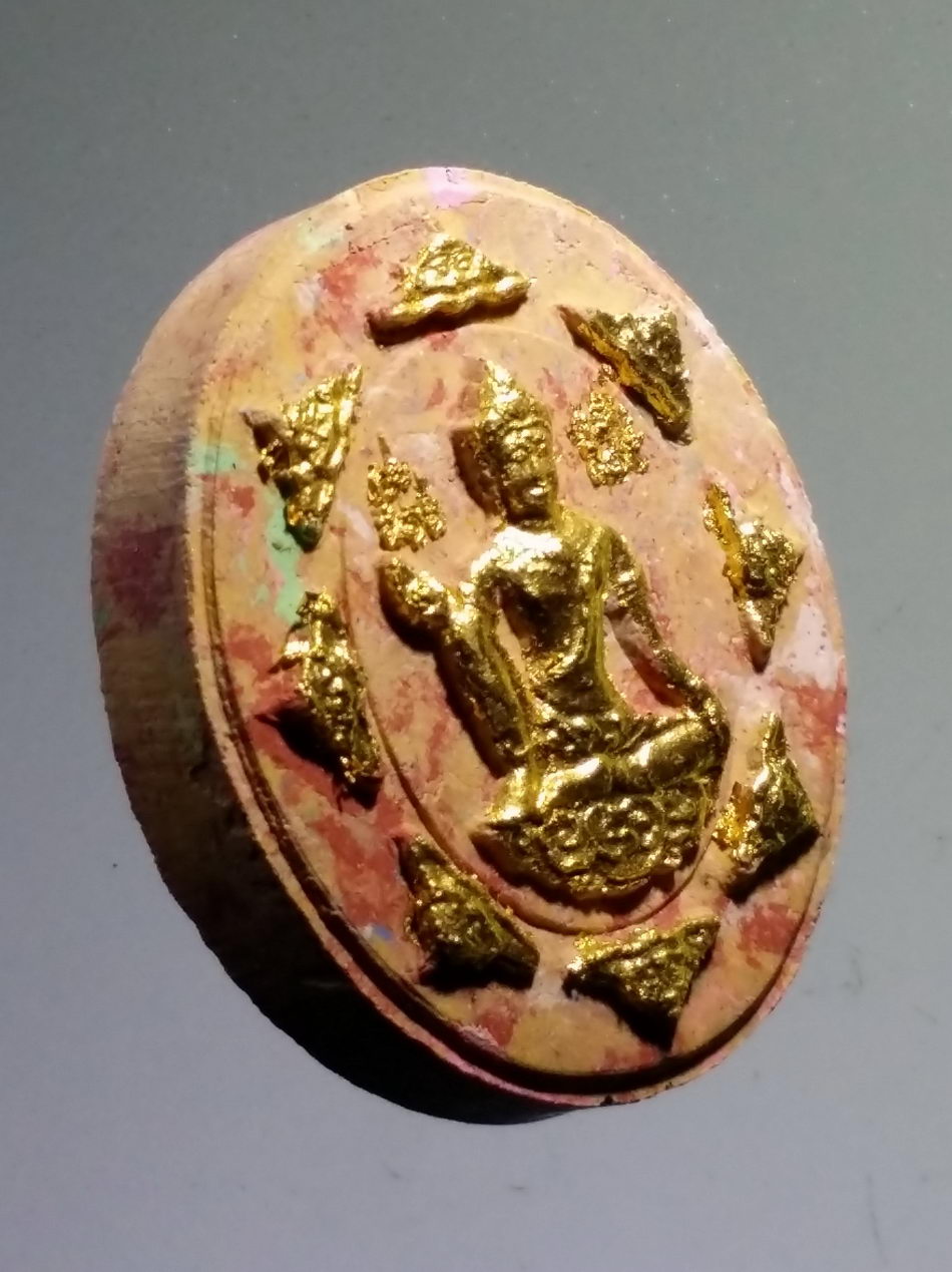 รหัสสินค้า จตุคามรามเทพ 856 จตุคาม - รามเทพ อนุสรณ์สถานถลางชนะศึก เนื้อว่านก้นครกปัดทอง รุ่นถลางชนะศึก อำเภอถลาง จังหวัดภูเก็ต