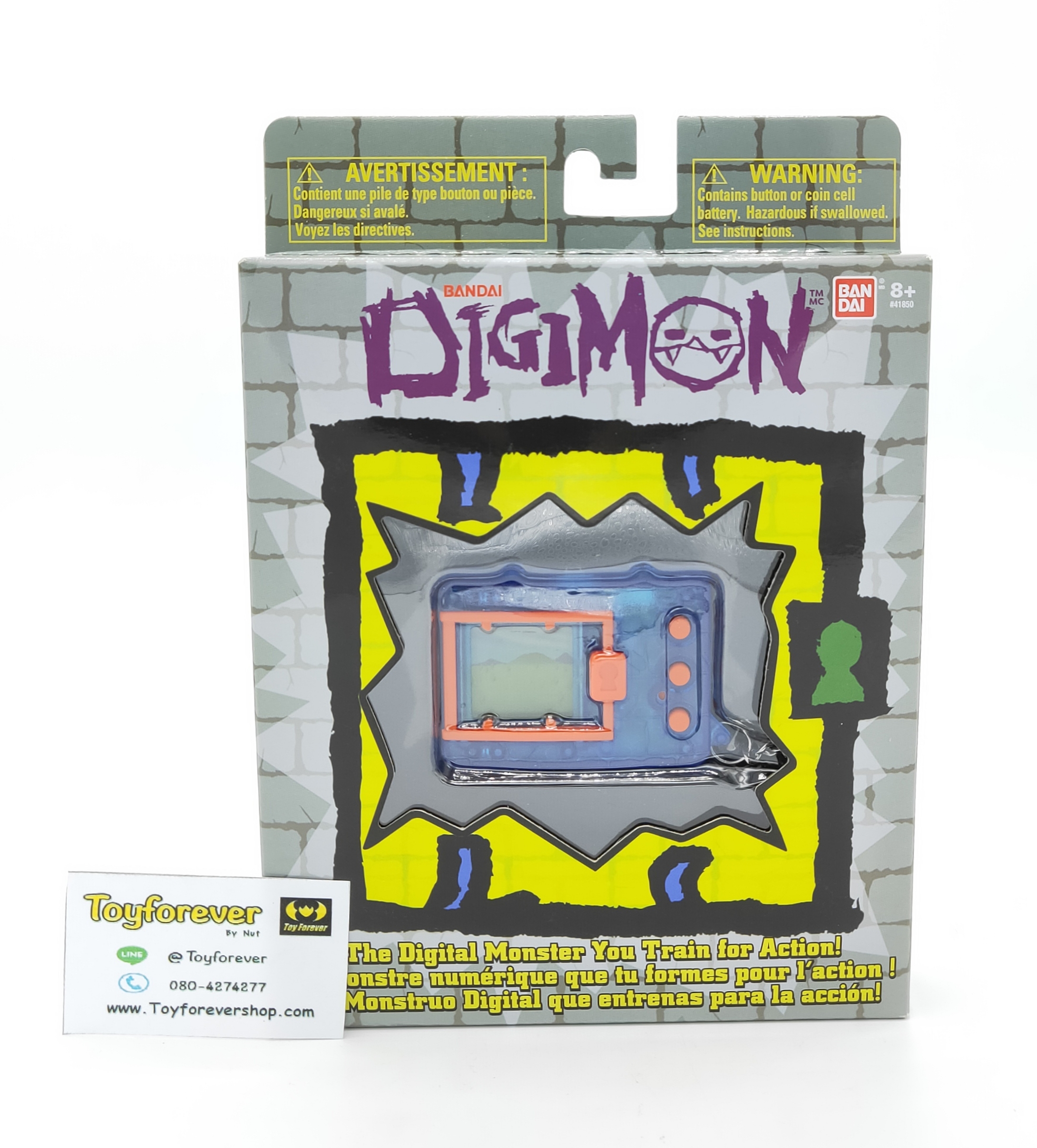Digimon Digital Monster 20th (USA) Ver.2 สีฟ้าใส ดิจิมอน ดิจิไวซ์