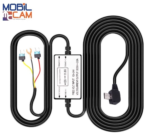 Hardwire Kit อุปกรณ์เสริม สำหรับ กล้องติดรถยนต์ รุ่น M6 / M6 Dual