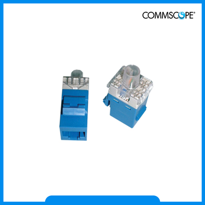 AM-3600 CAT 6 RJ45 Modular Jack, Blue Color