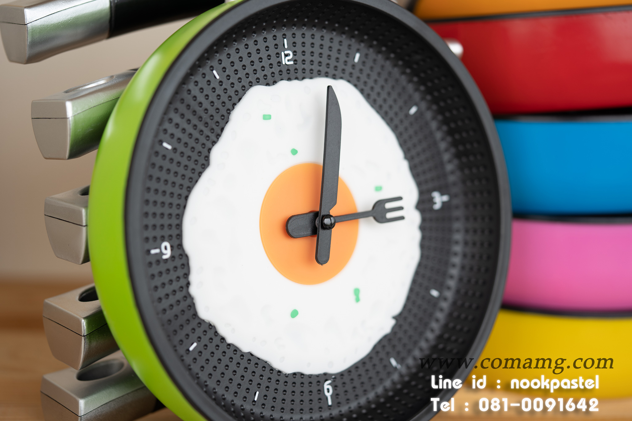 นาฬิการูปกระทะไข่ดาว