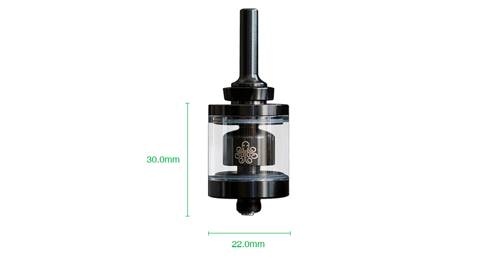 แก้วอะไหล่ ไม่มีอะตอม Cthulhu Hastur MTL RTA Mini 22mm 2ml
