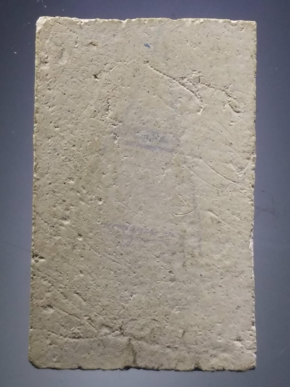 รหัสสินค้า พระสมเด็จ วัดต่างๆ 1151 พระสมเด็จ พิมพ์เกศทะลุซุ้ม หลังตราเจดีย์ ไม่ทราบที่ เนื้อแห้งเก่า มีอายุ