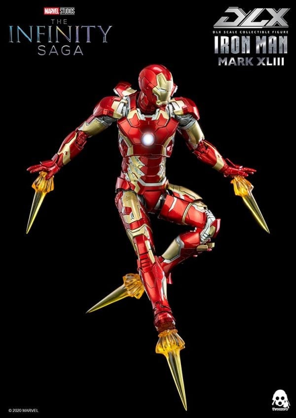 เปิดรับPreorder มัดจำ 700 บาท threeZero X MARVEL 1/12 DLX: Ironman mark 43 โมสำเร็จ