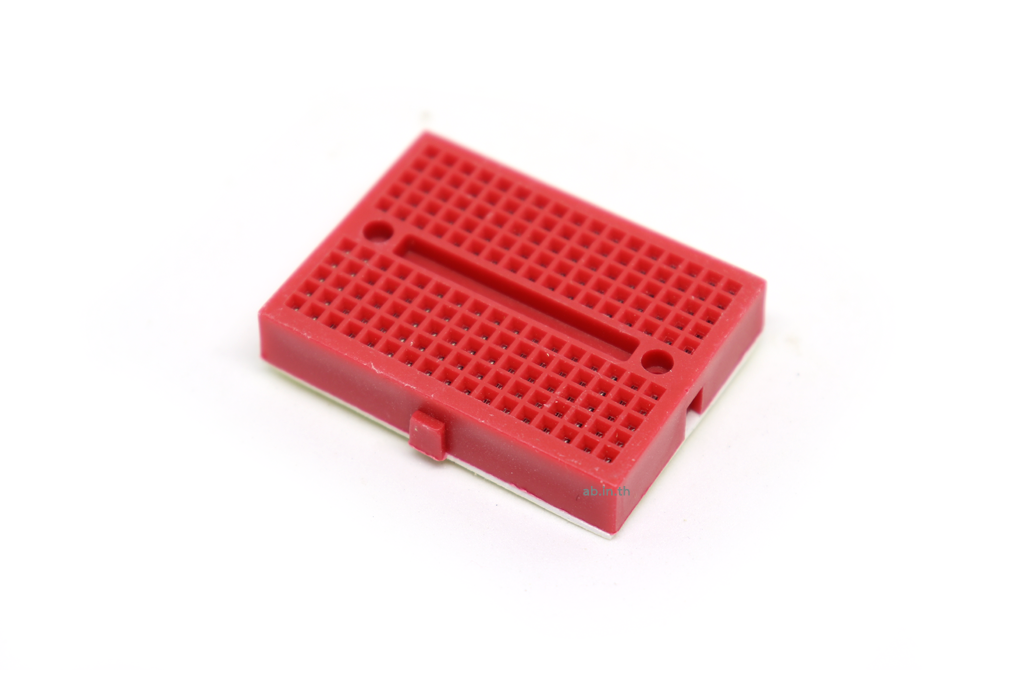 Breadboard 170 holes สีแดง บอร์ดทดลอง เบรดบอร์ด โพโต้บอร์ด (SYB-170)