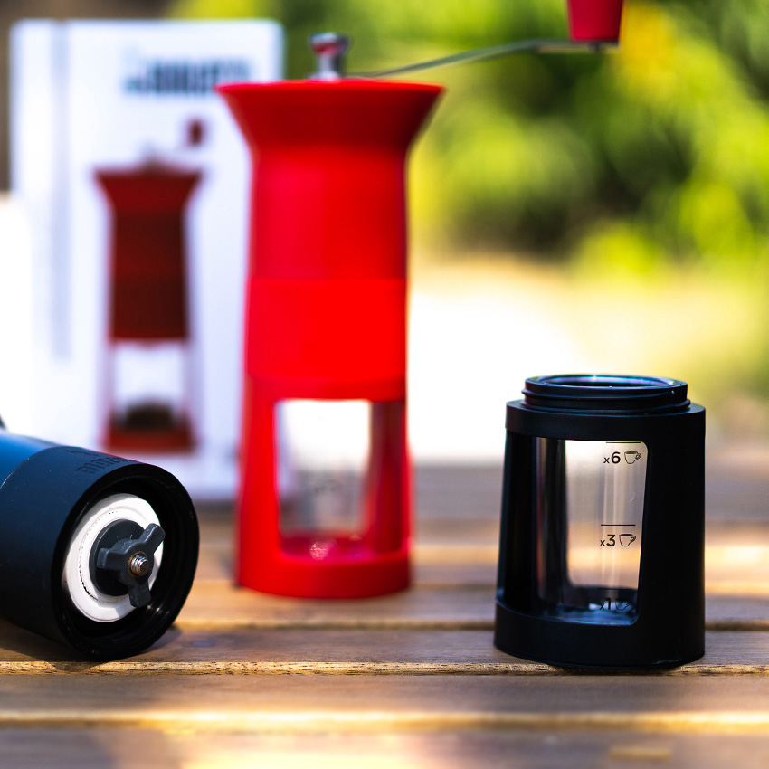 Bialetti เครื่องบดกาแฟมือหมุน Coffee Grinder สินค้าใหม่ มี2สีให้เลือก ของแท้100%