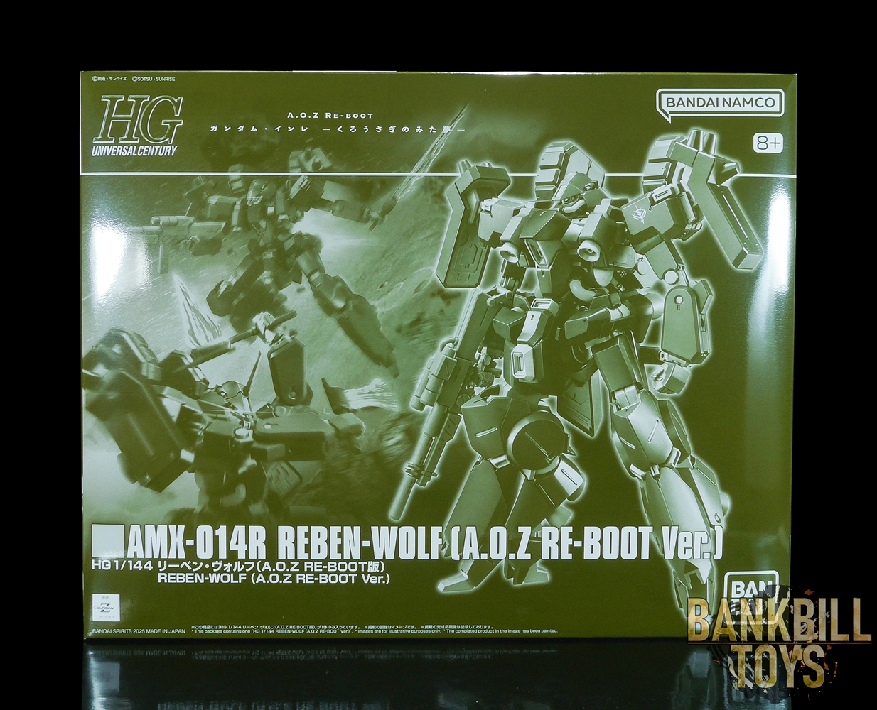 กันดั้ม Bandai Spirits Gunpla Premium Bandai Hobby Online Shop Limited HGUC 1/144 AMX-014R Reben-Wolf [A.O.Z. Re-Boot Ver.]