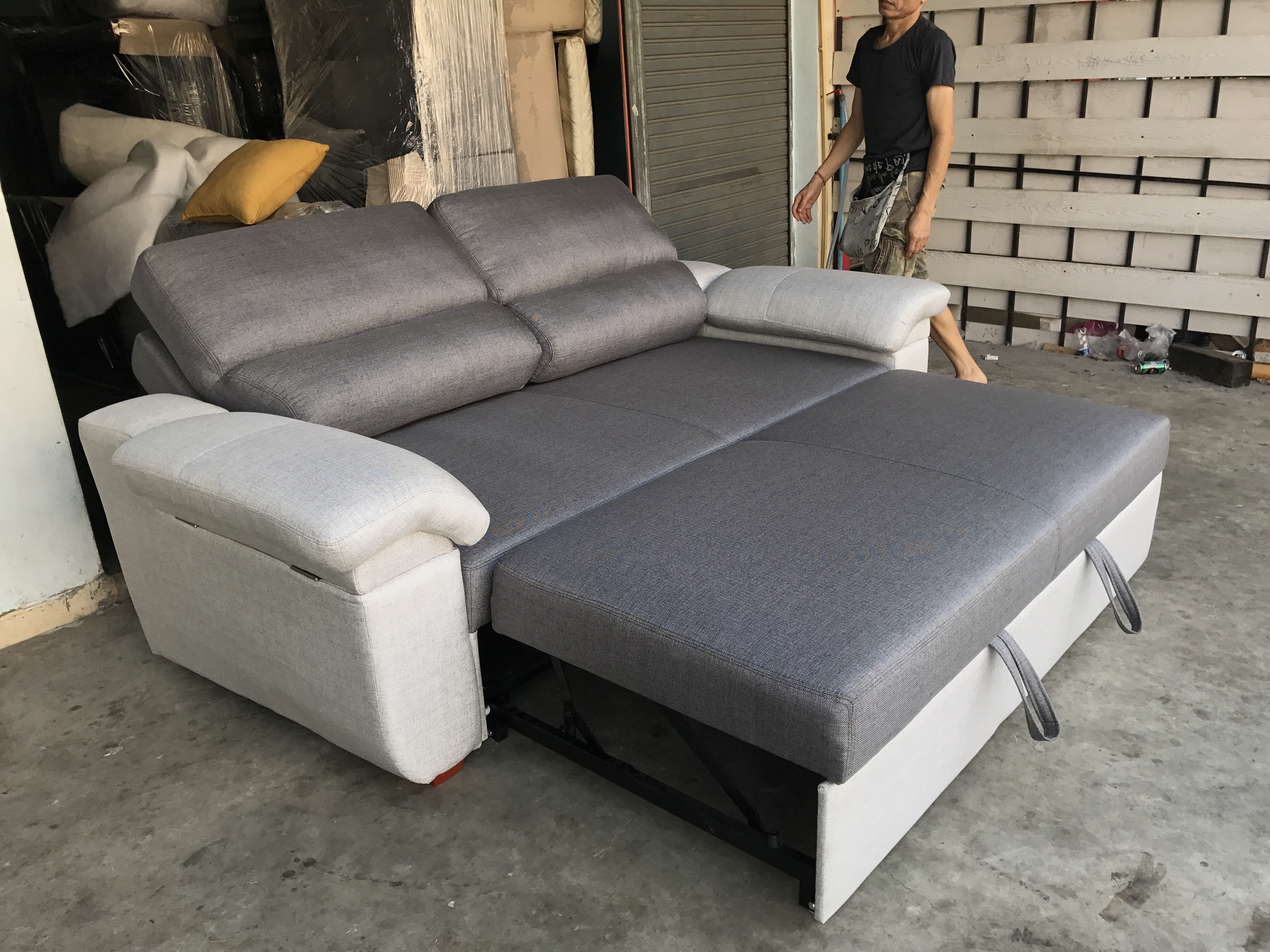 โซฟาเบด Supreme Gold 2.20 m