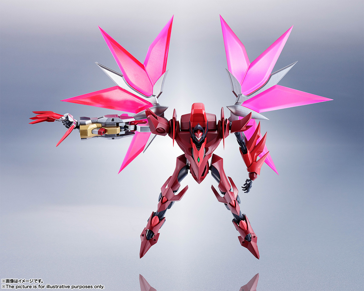 โค้ดกีอัส Code Geass Bandai Spirits The Robot Spirits <SIDE KMF> R-255 Type-02/SP1 Guren Type Special