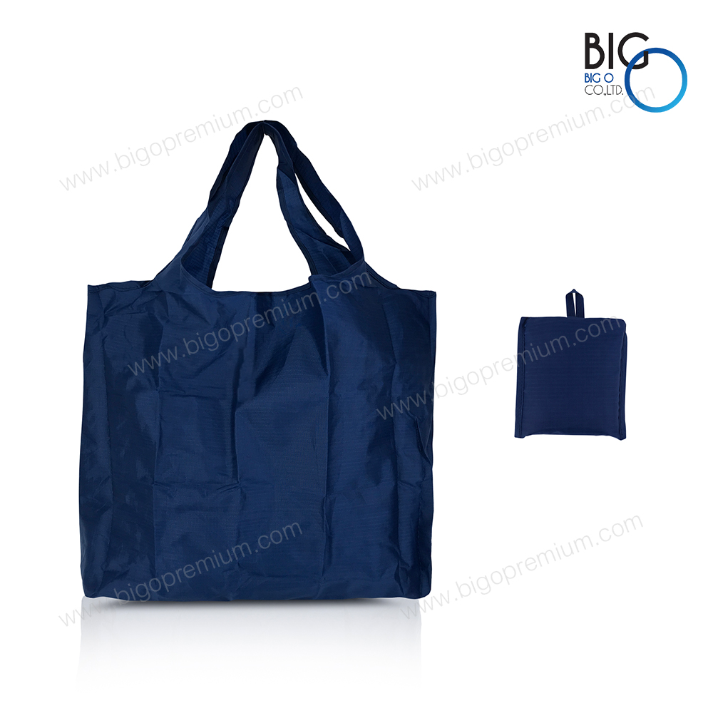 กระเป๋าผ้าร่มพับได้ สีพื้น