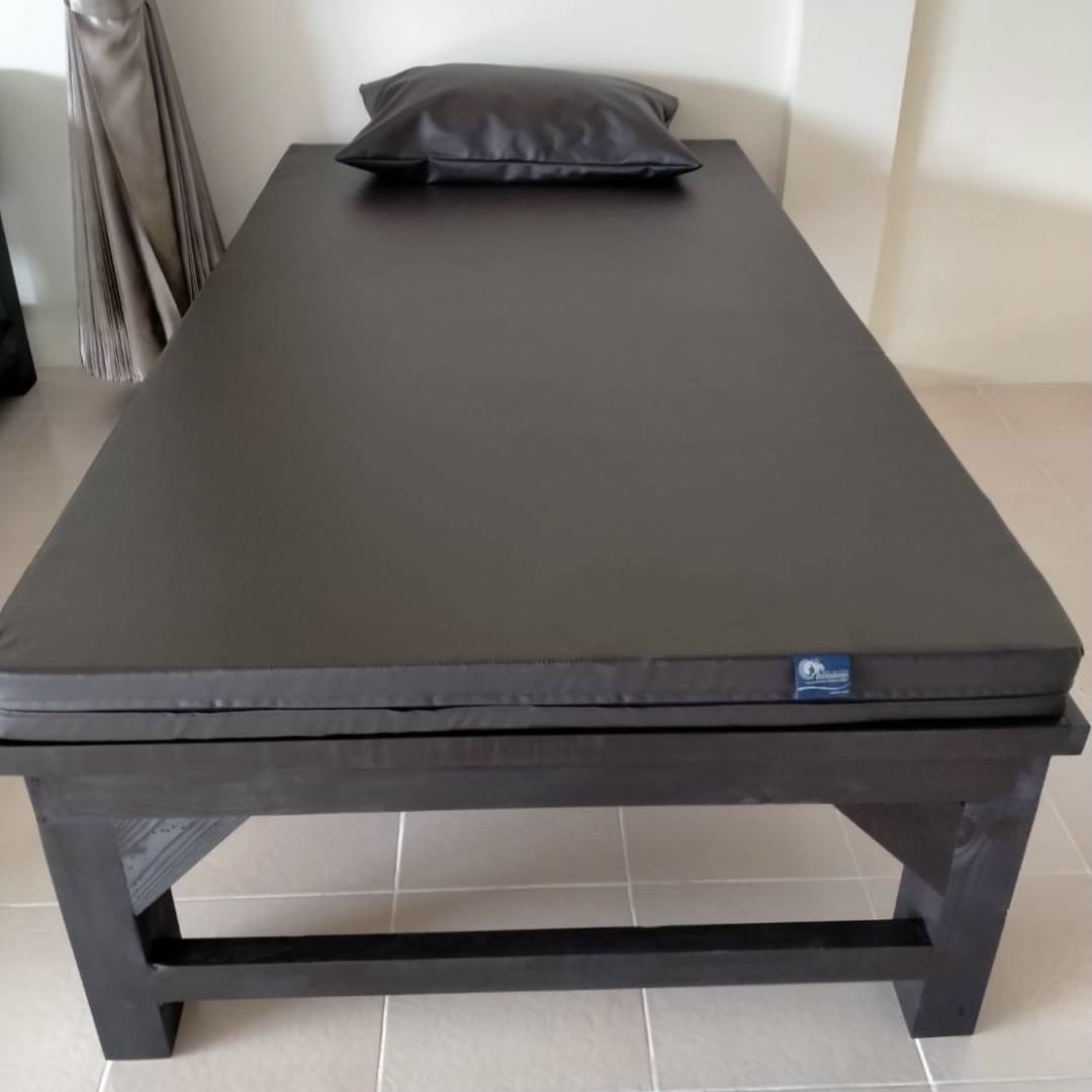 เบาะนวดไทย ที่นอนนวด นวดน้ำมัน เบาะหนังรองนวดเพื่อสุขภาพ(เฉพาะเบาะ)เหมาะสำหรับร้านนวด ร้านสปา