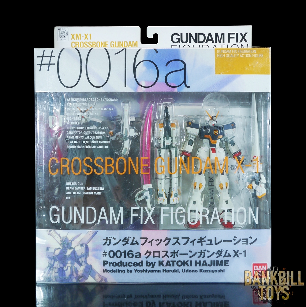 กันดั้ม Bandai G.F.F. GFF Gundam Fix Figuration #0016a XM-X1 Crossbone Gundam X-1