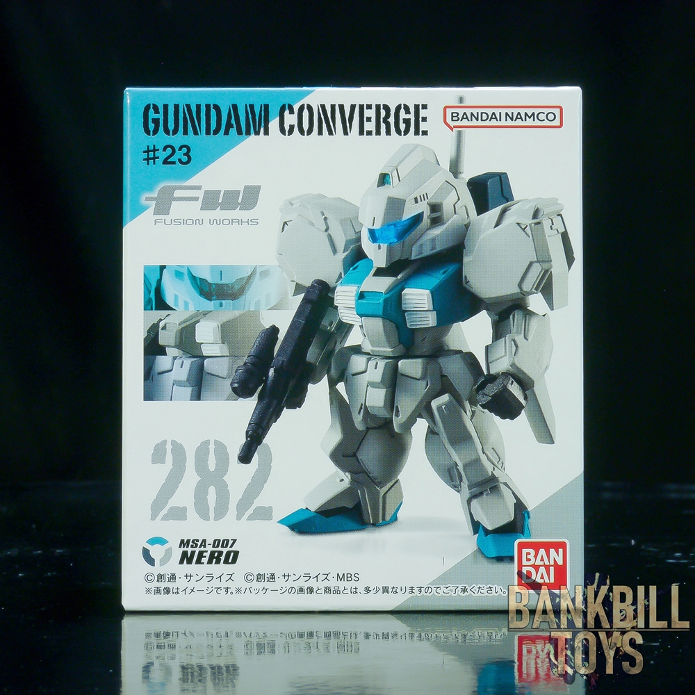 กันดั้ม Bandai Candy Toy FW Gundam Converge #23 No.282 MSA-007 Nero