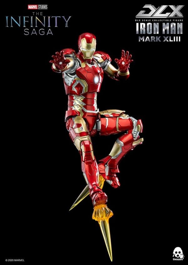 เปิดรับPreorder มัดจำ 700 บาท threeZero X MARVEL 1/12 DLX: Ironman mark 43 โมสำเร็จ
