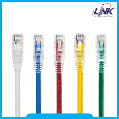 US-5101LZ-X : CAT 6 RJ45 - RJ45 PATCH CORD 1 M.