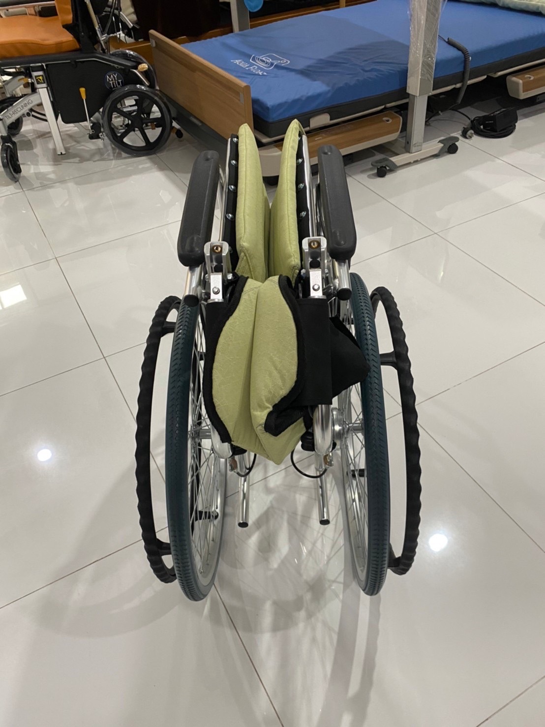 รถเข็นแบรนด์ญี่ปุ่น Matsunaga Wheelchair (車いす) รุ่น MW-SL3D น้ำหนักเบา สะดวกพกพา ฟังก์ชั่นหลากหลาย