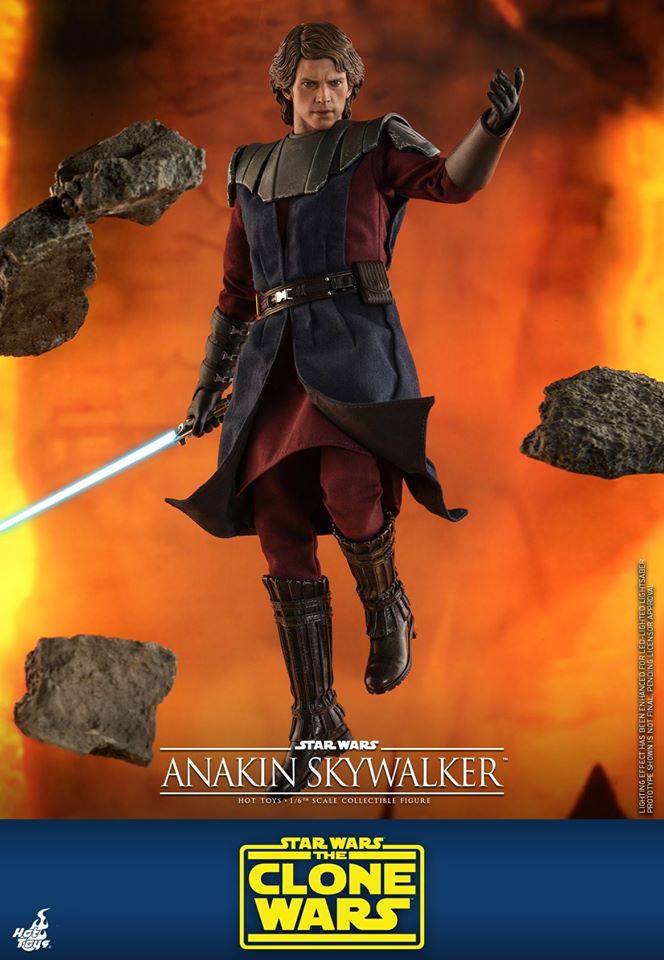 เปิดรับPreorder มัดจำ 4145 บาท Hot Toys:TMS019 1/6 Anakin Skywalker: Star Wars The Clone Wars
