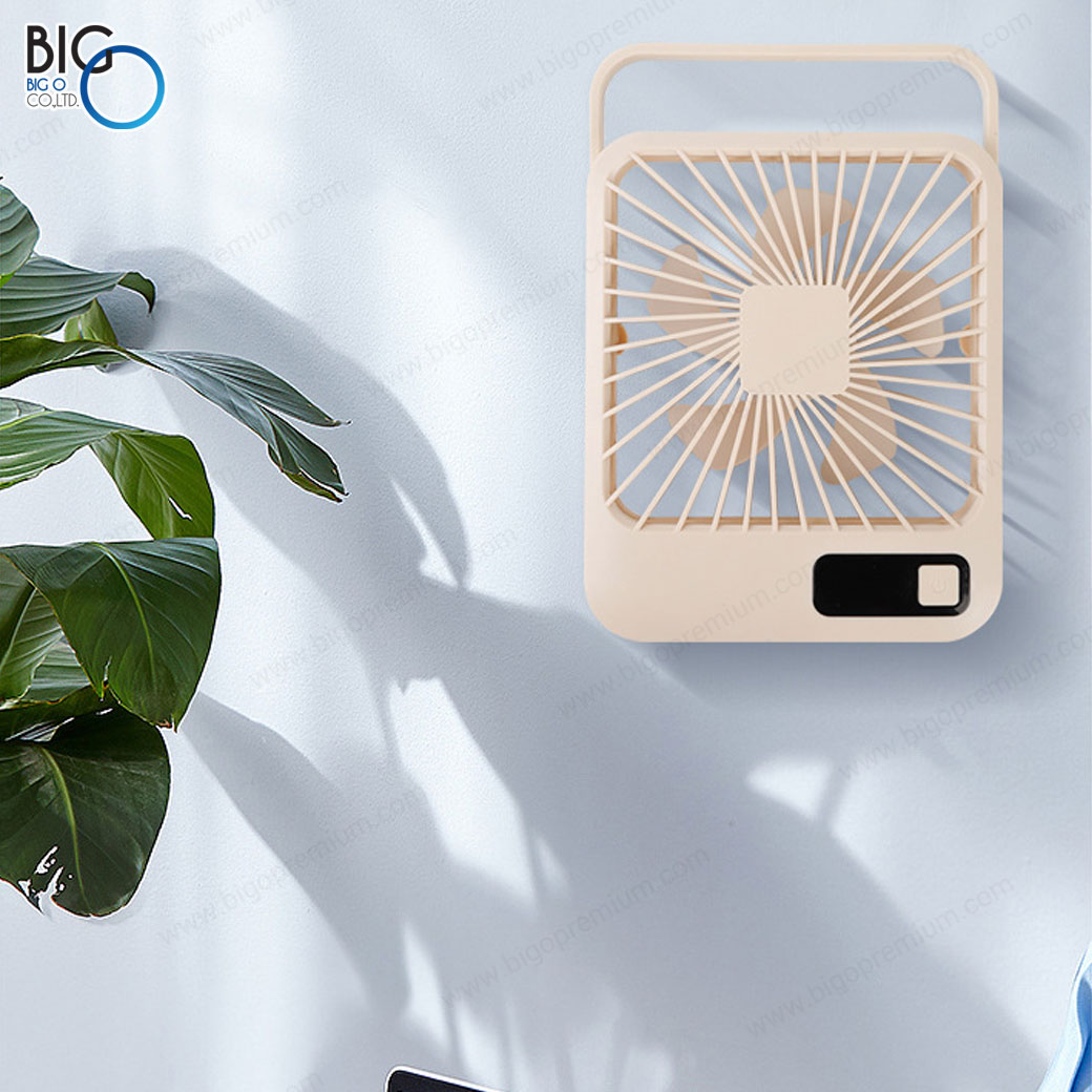 พัดลมพกพาพรีเมี่ยม แบบตั้งโต๊ะ ปรับได้ 5 ระดับ
