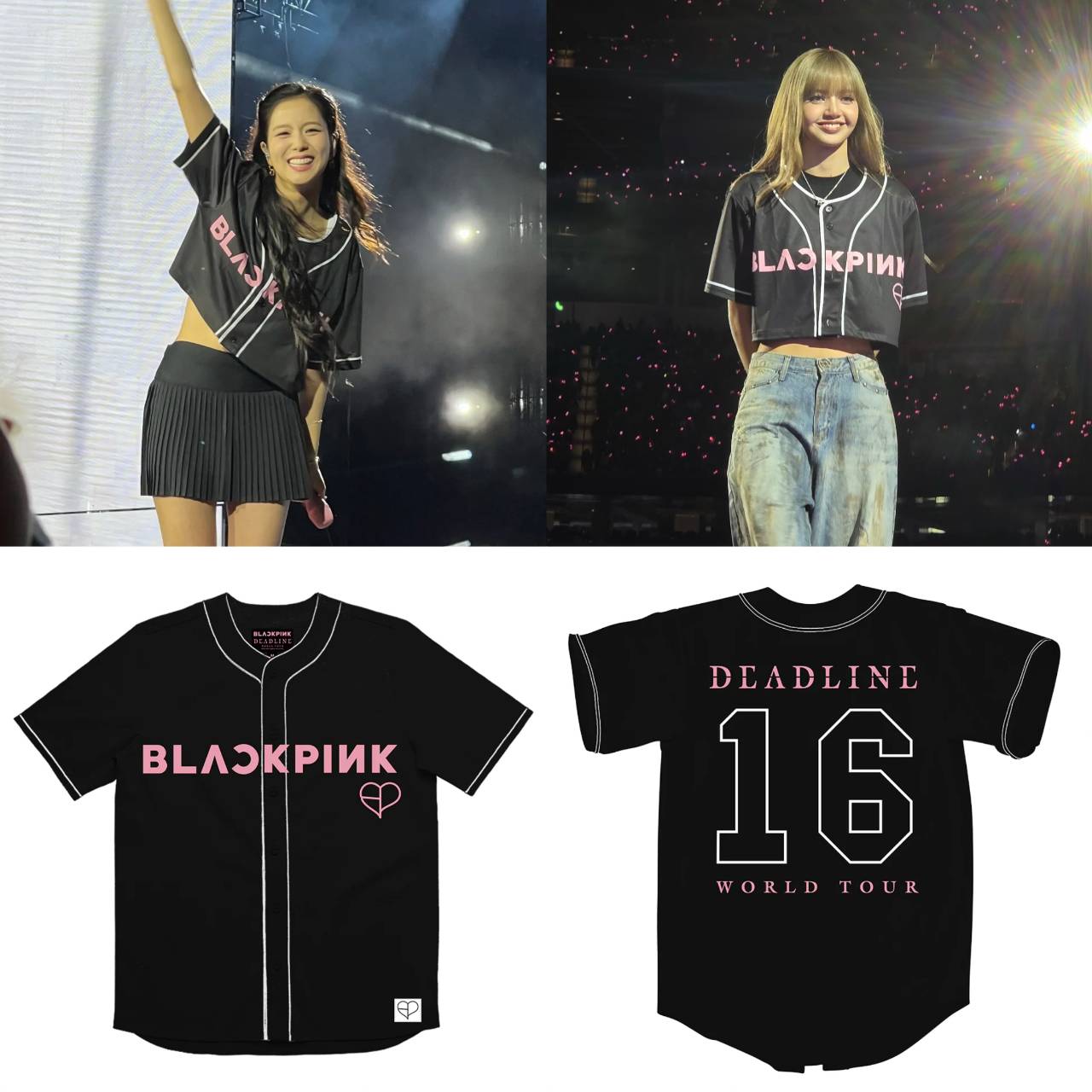 เสื้อยืด BLACKPINK : 2025 WORLD TOUR [DEADLINE]
