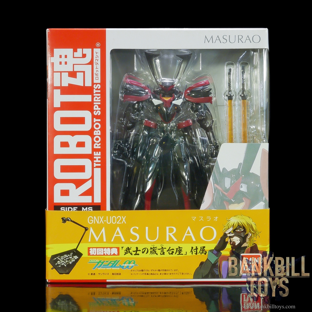 กันดั้ม Bandai The Robot Spirits <SIDE MS> R-028 GNX-U02X Masurao [Release Bonus: Samurai Proverb Base]