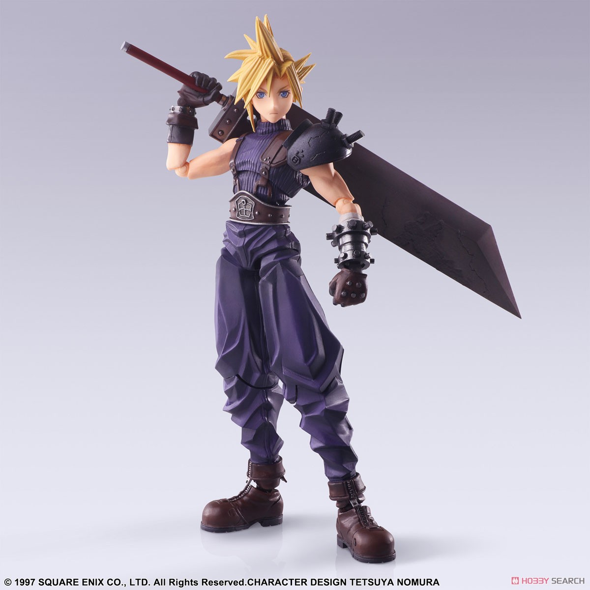 <preorder ปิดรับพรีวันที่ 18/9/2022> เปิดรับPreorder มัดจำ 700 บาท Final Fantasy VII Bring Arts Cloud Strife (Completed)
