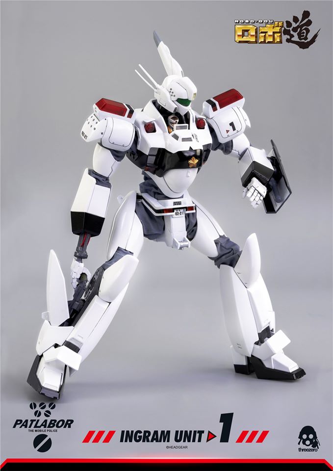 เปิดรับPreorder มัดจำ 1000 บาท Threezero 1/35 Mobile Police Patlabor - ROBO-DOU Ingram Unit 1 -