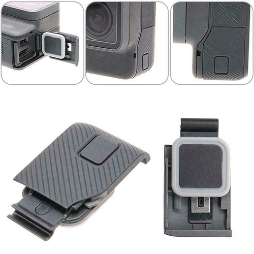 ฝาปิดด้านข้าง Gopro Hero 5 6 7 black Replacement Side Door USB-C HDMI Port Side